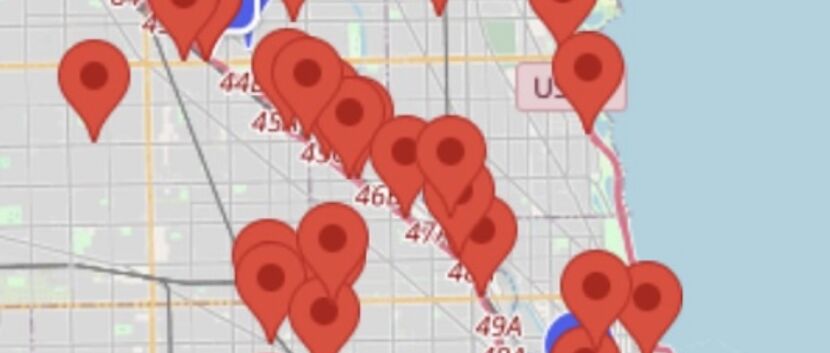 Chi Homeless Mapping Oct 2023