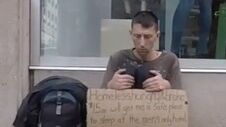 Homeless Dude Mich Ave Dhd Image